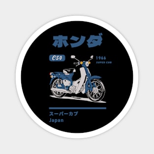 Honda C50 Japan Dark edition Magnet